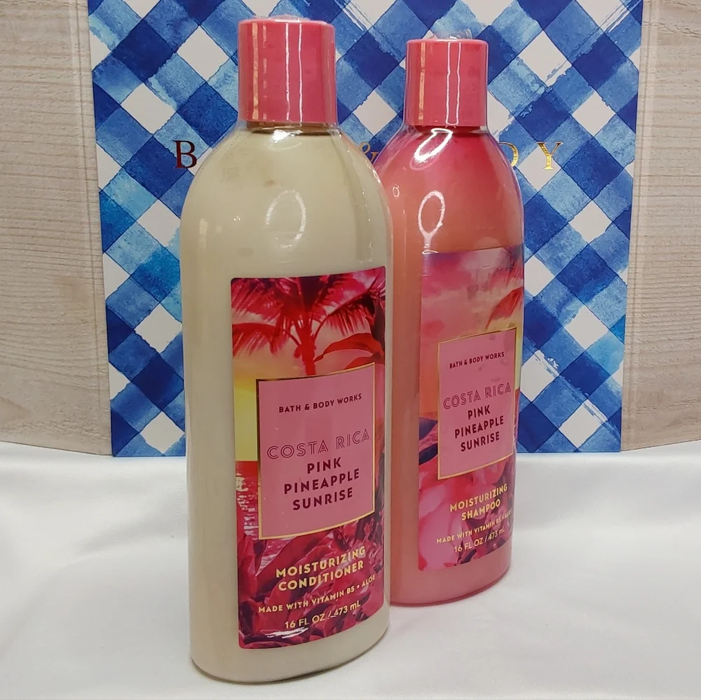 Bath & Body Works Pink Pineapple Sunrise Shampoo and Conditioner Set - Picture 4 of 16
